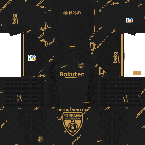 F.C. Barcelona Kits 2020 2021 Nike DLS 19 and FTS 15 KITS